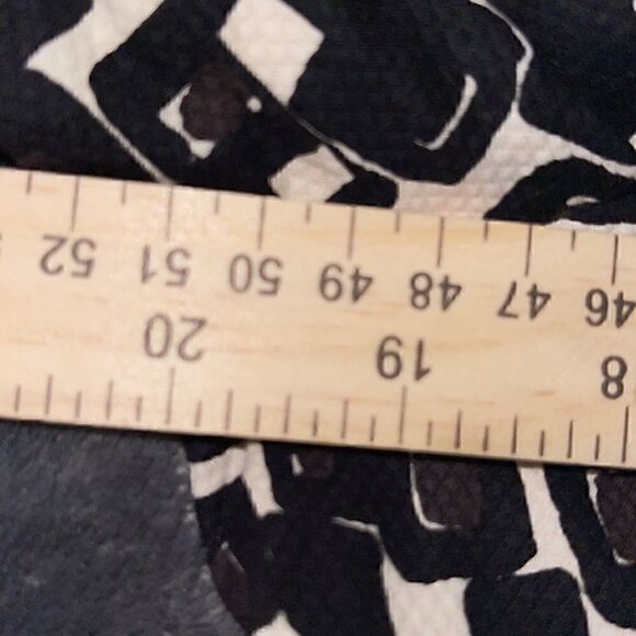 Etcetera Jacket Womens Size 6 retro geo print long sleeve cotten blend Blazer - Picture 8 of 10